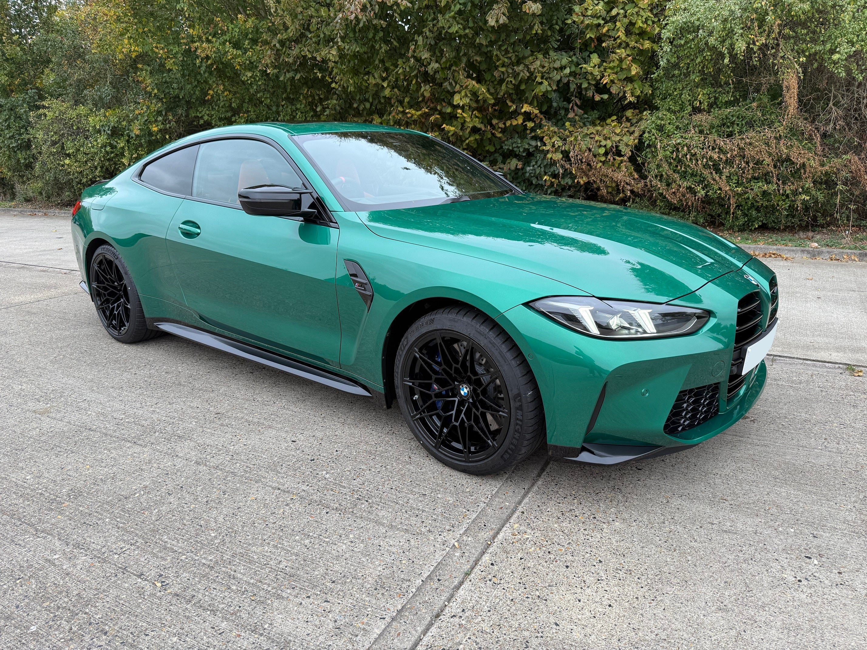BMW M4 With Paint Protection Film
