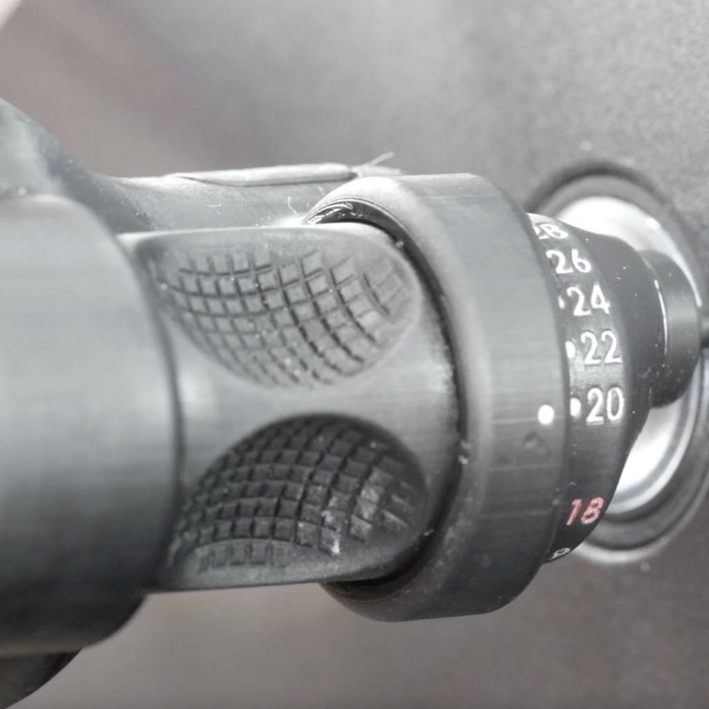 quadrant check using parking sensor hole cutter